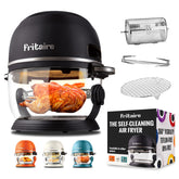 Fritaire Non Toxic Air Fryer 5qt front view showing spacious cooking space and clarity