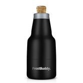 Frost Buddy Chubby Buddy bottle cooler in black for Mexican beers