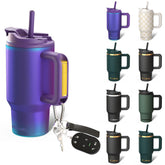 Frost Buddy Thicc Buddy 16oz closeup in stainless steel showing durable construction