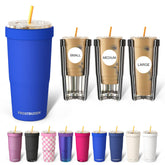 Frost Buddy Togo Buddy 30oz tumbler cap keeps drinks secure on the go.
