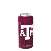 Frost Buddy universal can cooler fits 12oz and 16oz cans, keeps drinks cold longer.