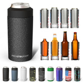 Frost Buddy universal can cooler fits 12oz cans and keeps drinks cold on the go