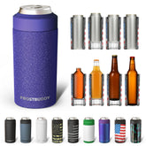 Frost Buddy universal cooler for 12oz regular cans keeps drinks cold on the go