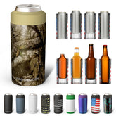 Frost Buddy universal cooler holding a 12oz can with secure fit for versatile cooling