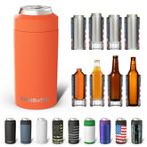 Frost Buddy universal cooler on a 12oz slim can for all day cooling
