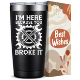 Fufandi 20oz tumbler cap close-up showing spill-resistant design for travel