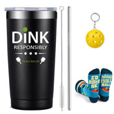 Fufandi pickleball-tumbler-20oz keeps beverages cold on the court.