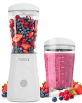 Fullstar portable blender with 15oz cup and sipper lid for on-the-go smoothies.