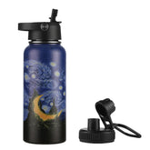 Funkrin insulated bottle with spout lid for quick hydration on the go.