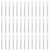 Funnydin 36-piece dinner knives set with mirror-polish finish for everyday meals.