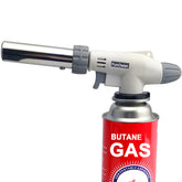 FunOwlet butane torch showing culinary reverse-use for precise searing