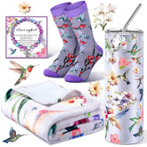 FuWeave hummingbird tumbler 20oz with straw for hot or cold beverages