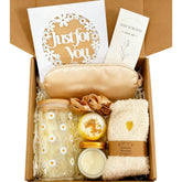 FXK gift box glass cup with bamboo lid for relaxing beverages at home