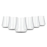 Gabriel-Glas stemless crystal wine glass silhouette showing elegant shape and easy handling