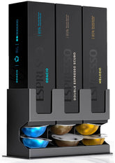 GALVANOX Vertuo pod dispenser front view with three sleeves for easy access
