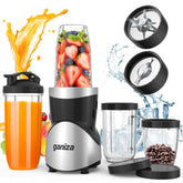 Ganiza Smoothie Blender base with 900W motor ready for fast blending and even textures.