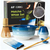 GBBG Desert Series ceramic matcha bowl 530ml supports smooth whisking and elegant serving rituals.