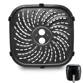 GCQFZ PowerXL 8x8 replacement tray close-up showing even heat distribution