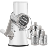 Geedel rotary cheese grater with strong base suction for stable shredding