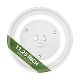 Gemroom 11-25 inch microwave glass plate front view for durable daily use