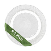 Gemroom 9.6 inch microwave plate with compatibility chart helps confirm the right fit