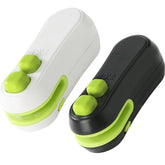 Generic 2-in-1 mini bag sealer with crocodile design seals snacks quickly on the counter.
