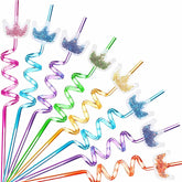 Generic 24 glitter princess crowns for reusable party favors