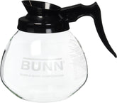 Generic Supply Depot BUNN 12-cup decanter in clear glass for easy coffee level monitoring