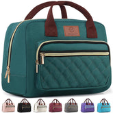 Genteen insulated lunch box for women front view keeps meals fresh on the go.