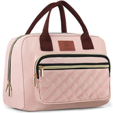 Genteen pink insulated lunch box for daily meals at work
