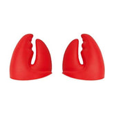 Genuine Fred Pot Pinchers red claw grip for safe hot pot handling.