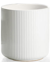 getstar large utensil holder with ridged texture adds modern elegance while keeping utensils accessible