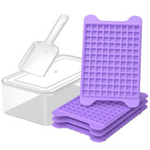 GGUW nugget ice tray with bin demonstrates easy release for fast ice