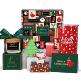 GiftPeak Christmas Red Tumbler with straw and lid for hot or cold drinks