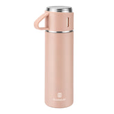 GIOGD stainless steel thermo bottle lid shown for spill-free sipping on the go