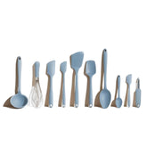 GIR Get It Right 10-piece spatula set in slate, durable heat-resistant utensils for nonstick cookware.