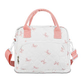 GISMTR lunch bag with corduroy exterior, perfect for daily lunches.
