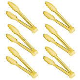 Gisly 6-piece gold serving tongs set for an elegant buffet display.