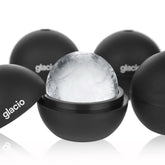 Glacio round ice ball mold 2.5-inch for slow-melting whiskey ice balls.