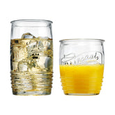Glaver's Original Mason highball glasses, 20 oz, perfect for cocktails and iced drinks.