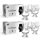 Glencairn Wee mini whisky glasses on display, ideal for shared tastings and parties.