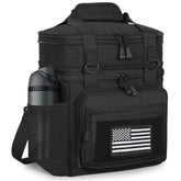 GLENKEY lunch box with expandable top compartment for extra capacity on the go