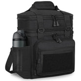GLENKEY double deck lunch box with two compartments for organized meals on the go.