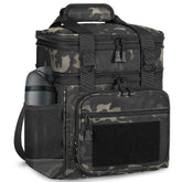 GLENKEY lunch box with expandable top compartment for extra capacity during workdays.