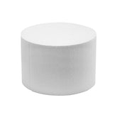 Global Sugar Art 6x6 cake dummy with smooth fondant surface for decorating practice.