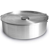 GLOBE ROCKET flan mold with lid, oversized XL for rich caramel flan