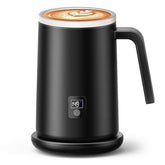 GOANDO self-heating mug with 14oz capacity and ergonomic grip for on-the-go warmth
