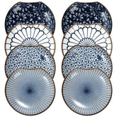 Goaste 8-pack ceramic spoon rest with 4.7-inch diameter keeps counters clean during cooking