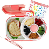 GoBe Kids lunchbox with snack spinner and five compartments for organized lunches
