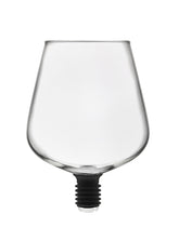 Godinger ChugMate bottle topper transforms a bottle into a goblet for easy sipping.